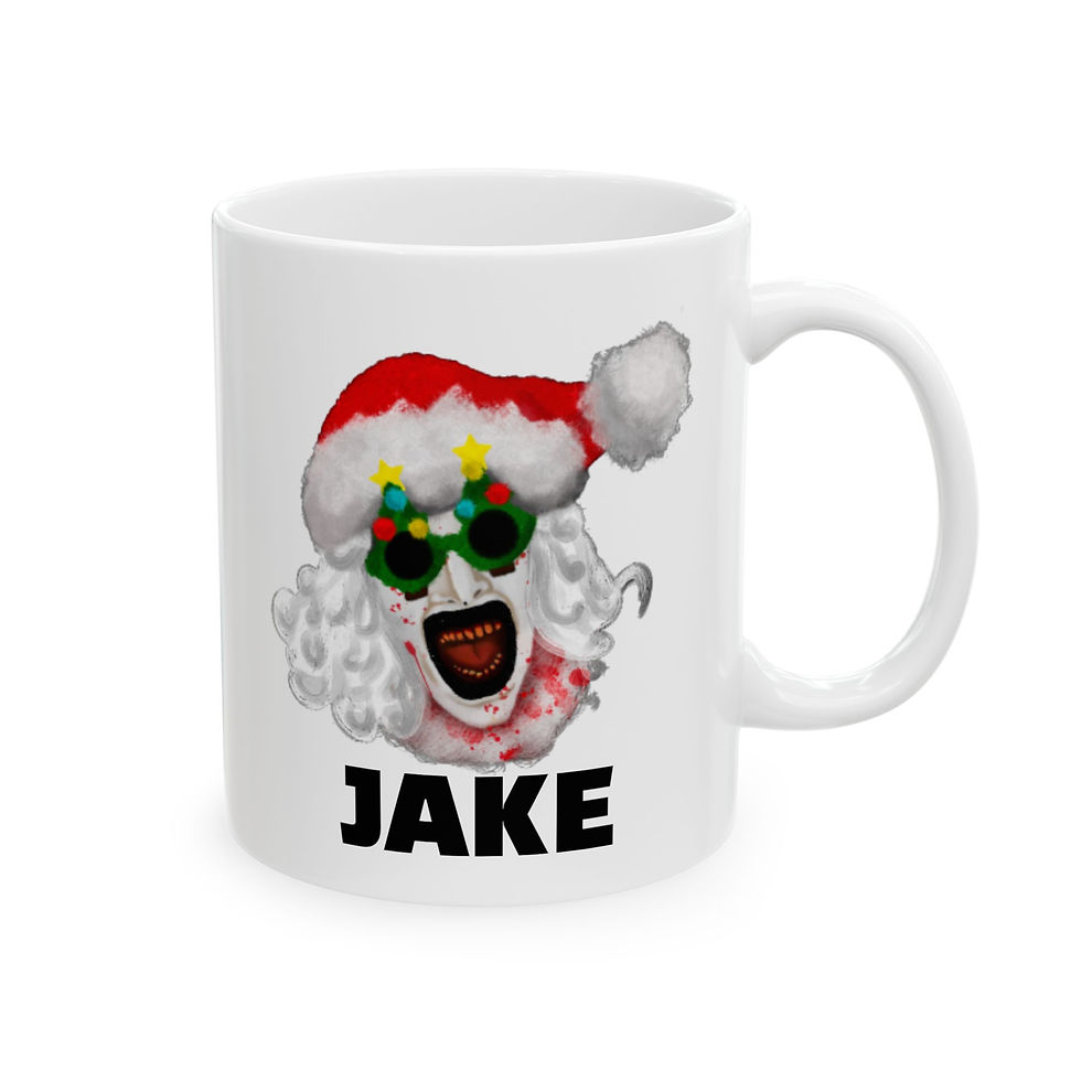 Thumbnail: Terrified Clown | Ceramic Mug Keepsake 11oz, 15 oz