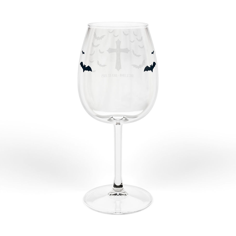 Thumbnail: OZZY Tribute Keepsake Wine Glass, 12 oz | OZZY