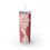 Thumbnail: Pink Glitter Glaze With Name Skinny Tumbler with Straw, 20oz