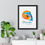 Thumbnail: Clearwater Dolphin Keepsake Framed Poster Art