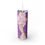 Thumbnail: Purple Glitter Glaze With Name Skinny Tumbler with Straw, 20oz