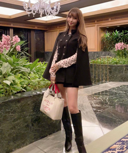 relume ブラック ダブルブレストピーコート 36 relume ブラック