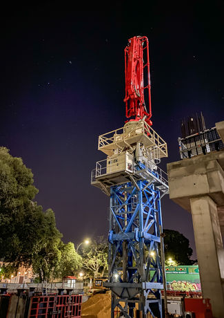 13 - One Subiaco Apartments Rokeby Road Construction Site
