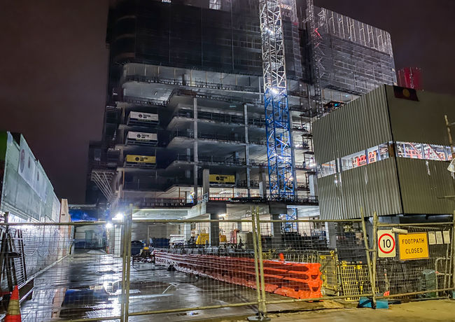 07 - One Subiaco Apartments Construction Site