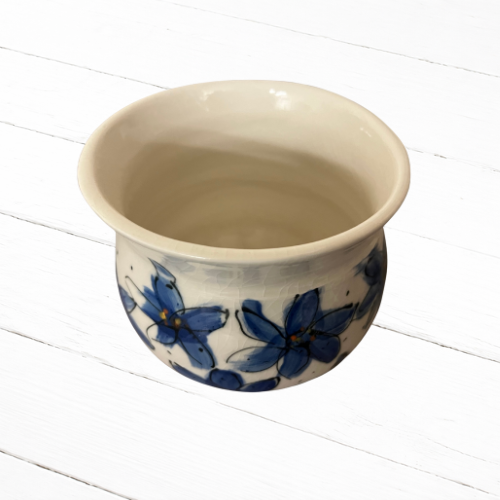 Blue Flower Bowl