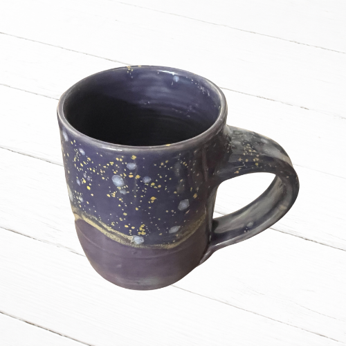 Night Sky Studio Glaze Mug