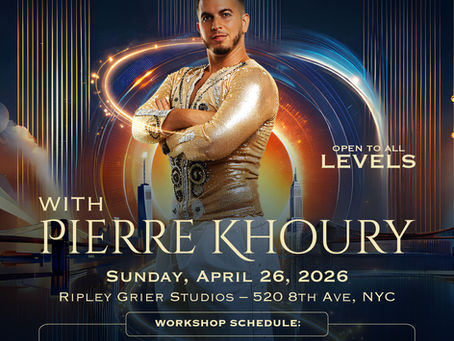 Pierre Khoury in New York City "Raqs in the City" Workshop Series