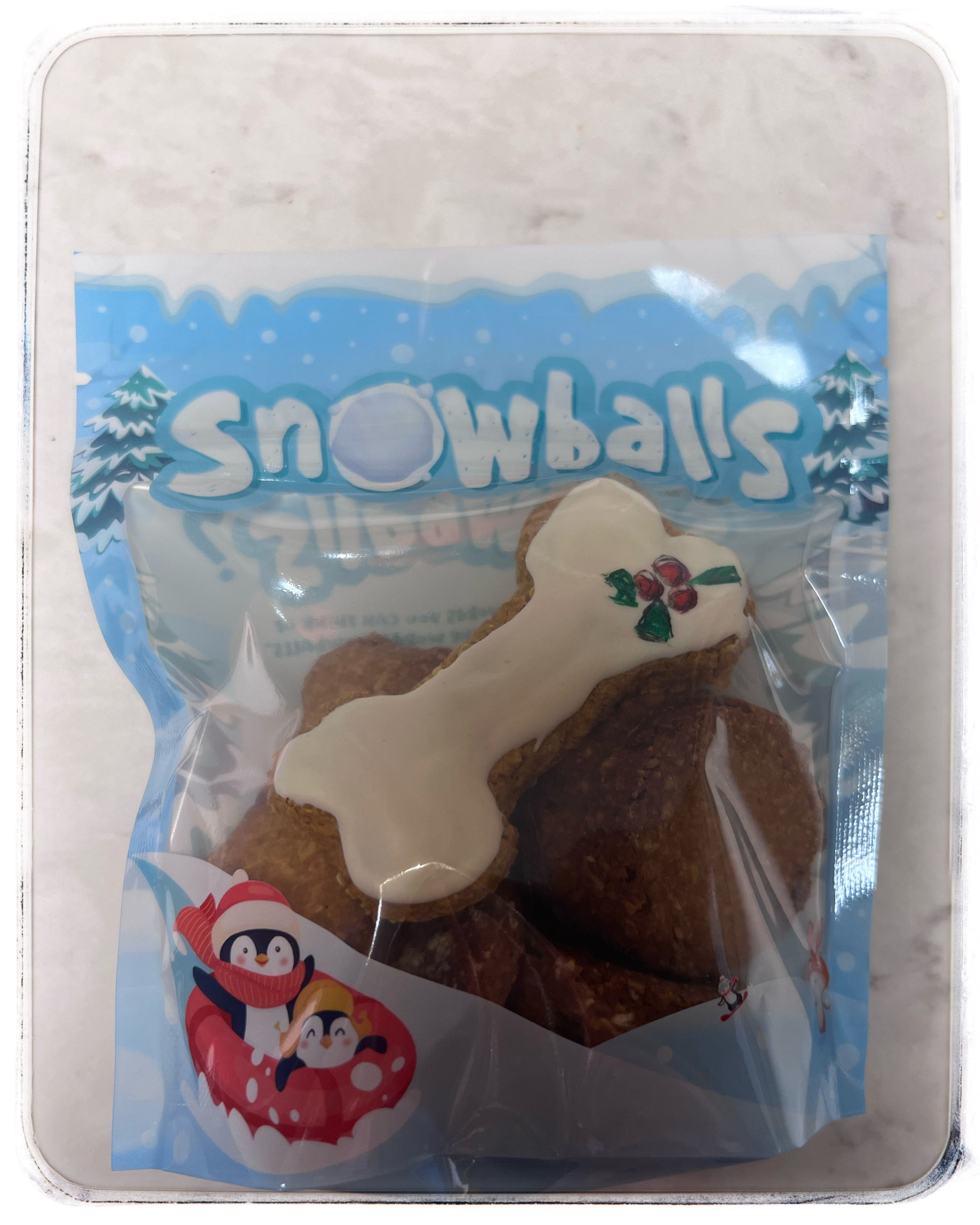 Snowball Fun -10 pup approved bones