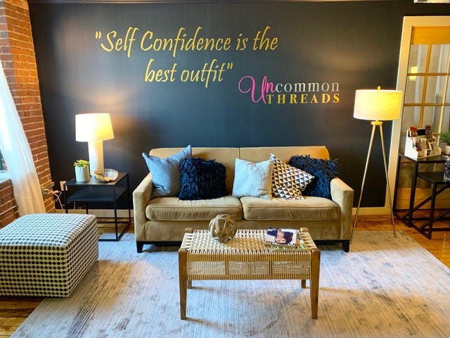 Uncommon Threads, a non-profit Boston, MA Empowerment Boutique.