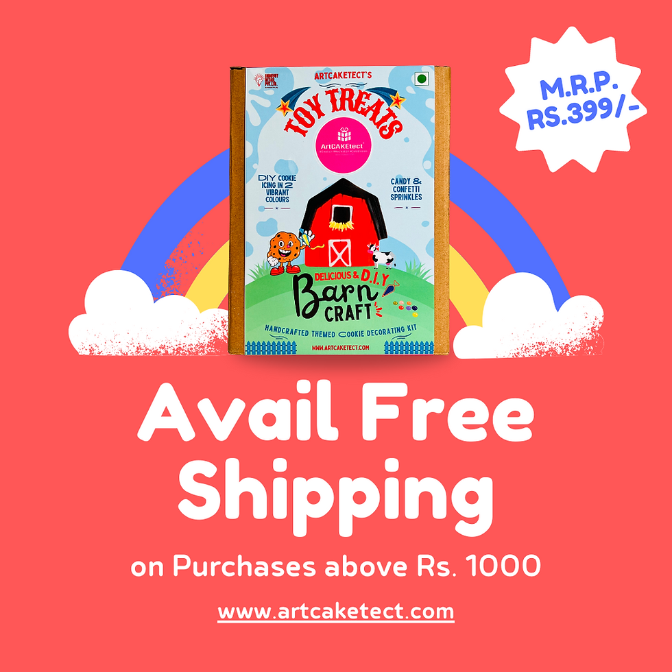 Thumbnail: Barn Craft Chocolate Cookie Kit Decorating Set ArtCAKEtect Toy Treats Gifts & Return Gifts Order in India Online