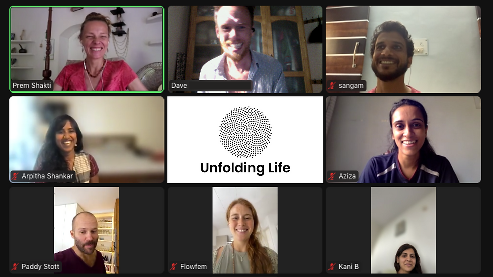 Unfolding Life: Weekly Community Call