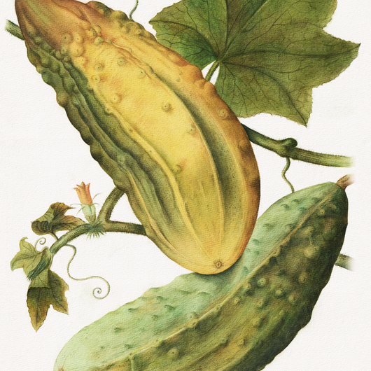 [COPY MASTER #02] Step by Step "Cucumber" - Jacques Le Moyne