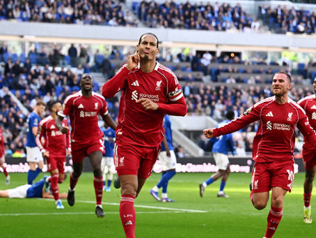 Heart-stopping drama in the 100th minute: Virgil van Dijk seals it with a header as Liverpool FC turn Everton FC’s new stadium debut into a nightmare!