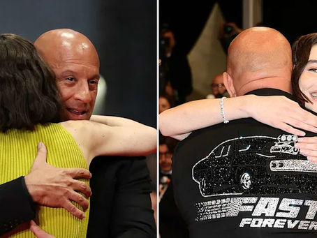 A moment that moved fans to tears: Vin Diesel delivers an emotional introduction of Meadow, Paul Walker’s legacy, at Cannes.