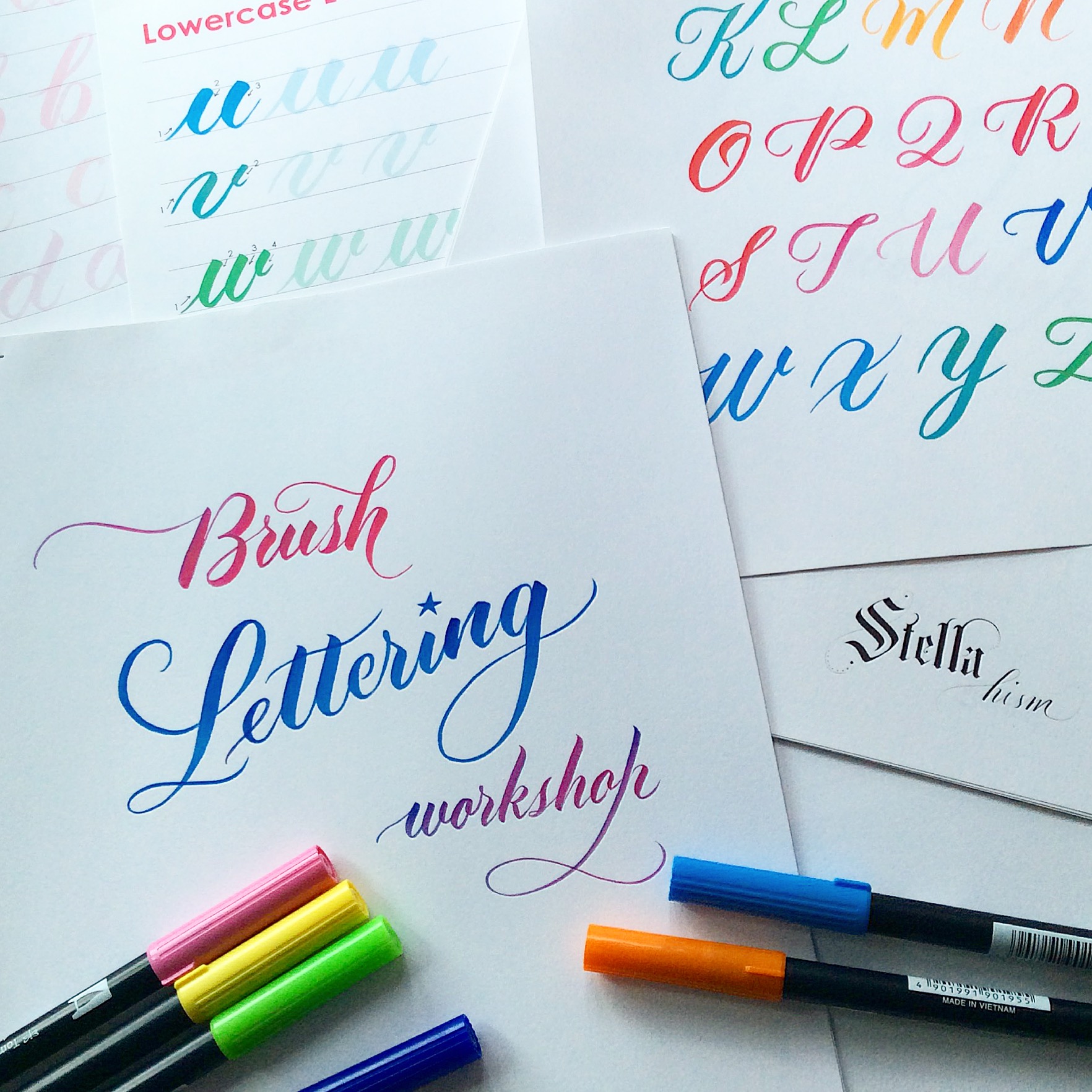 Brush Lettering Workshop