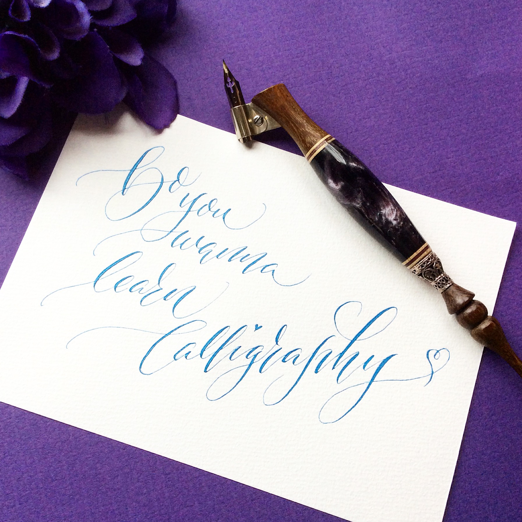Do you wanna learn Calligraphy?