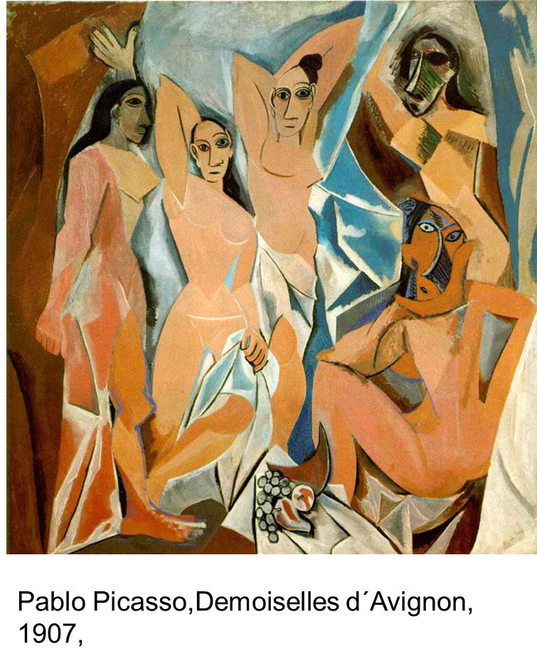 Pablo Picasso,Demoiselles d´Avignon, 1907