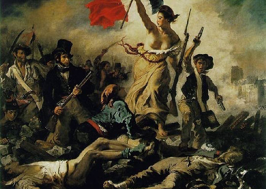 A Liberdade Guiando o Povo, Delacroix, M