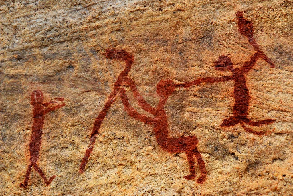 Pintura rupestre  Alto do Caldeirão dos Rodrigues