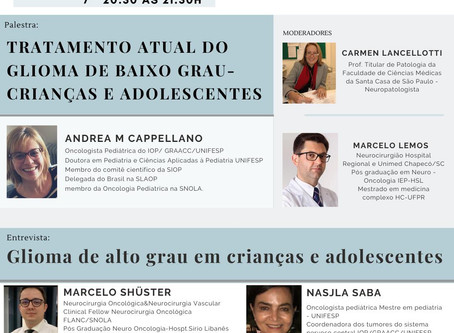 Tratamento atual do glioma de baixo grau - crianças e adolescentes