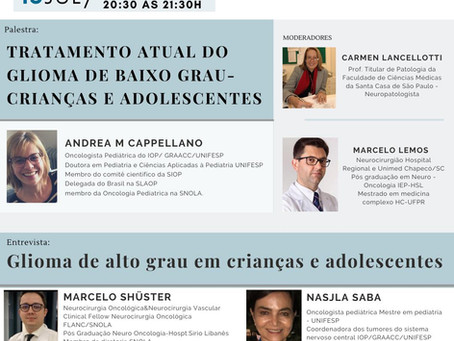 Tratamento atual do glioma de baixo grau - crianças e adolescentes