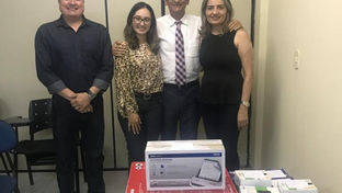 Assis Almeida entrega equipamentos eletrônicos e de informática à Subseção e CAA de Sousa