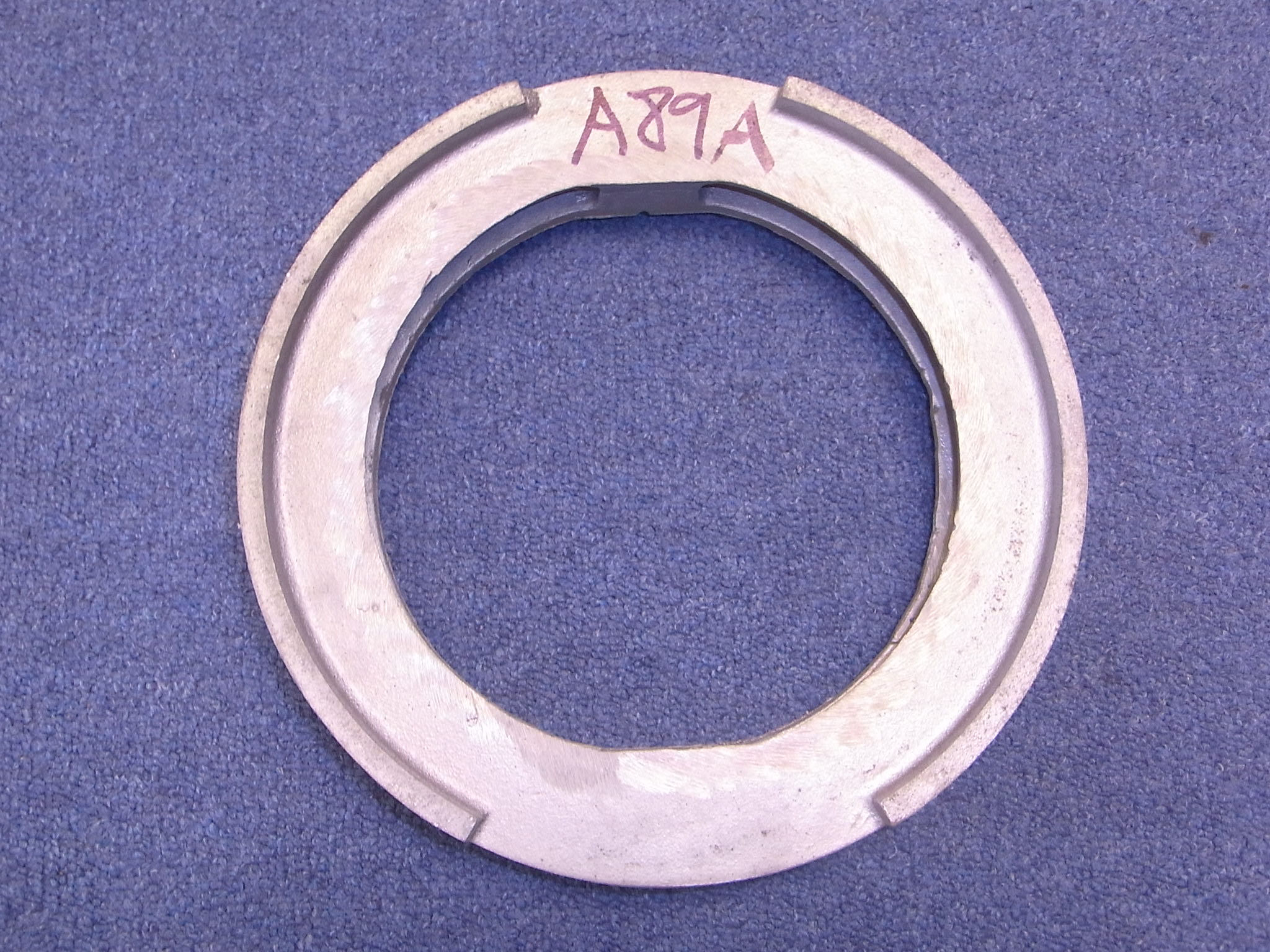 A89A - Brake Shoe, Double, Aluminium - Machines to 2 widths
