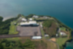Vue aérenne du Pôle aéronautiqe étatique du Lamentin