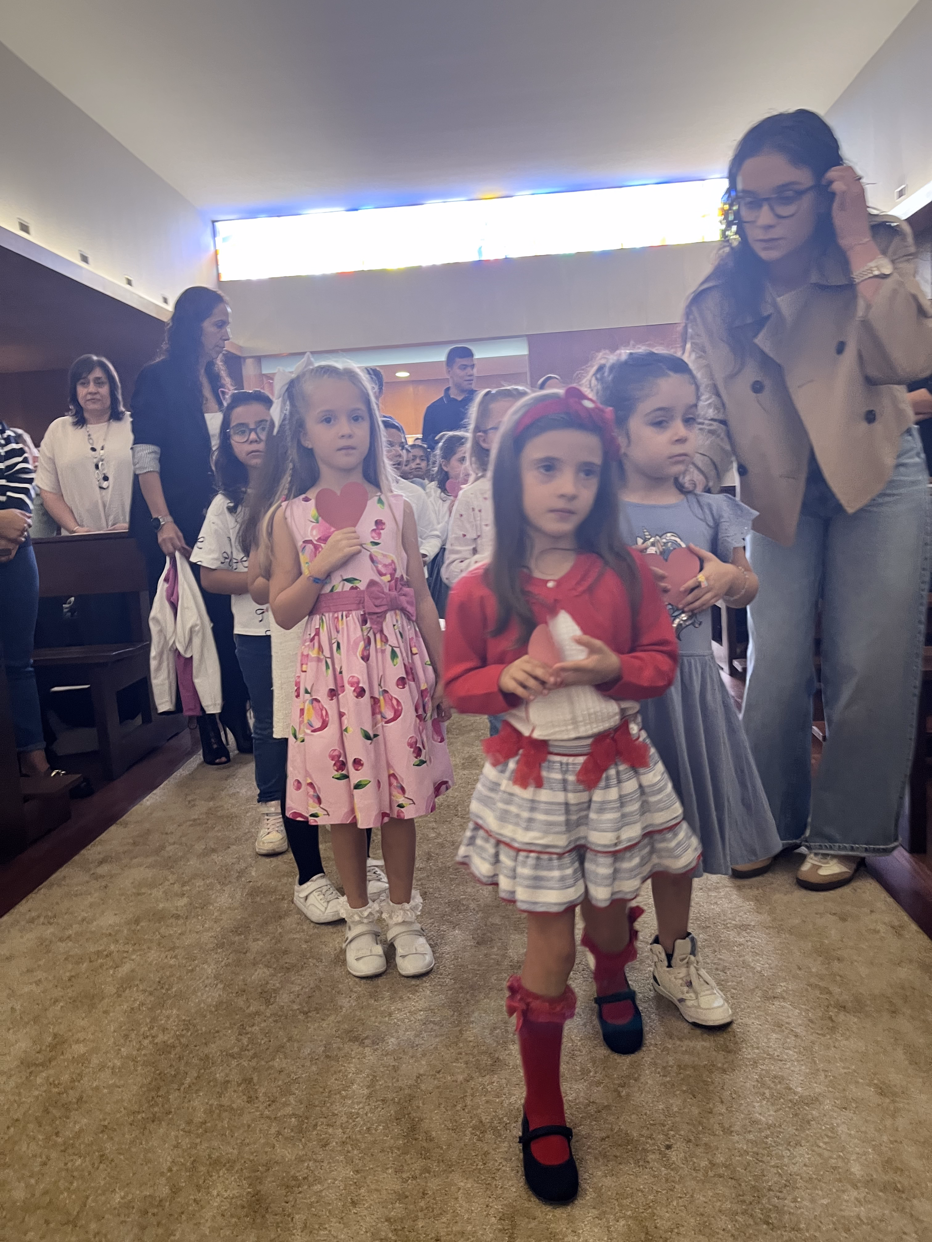 Crianças do 1.º Ano apresentadas à Comunidade