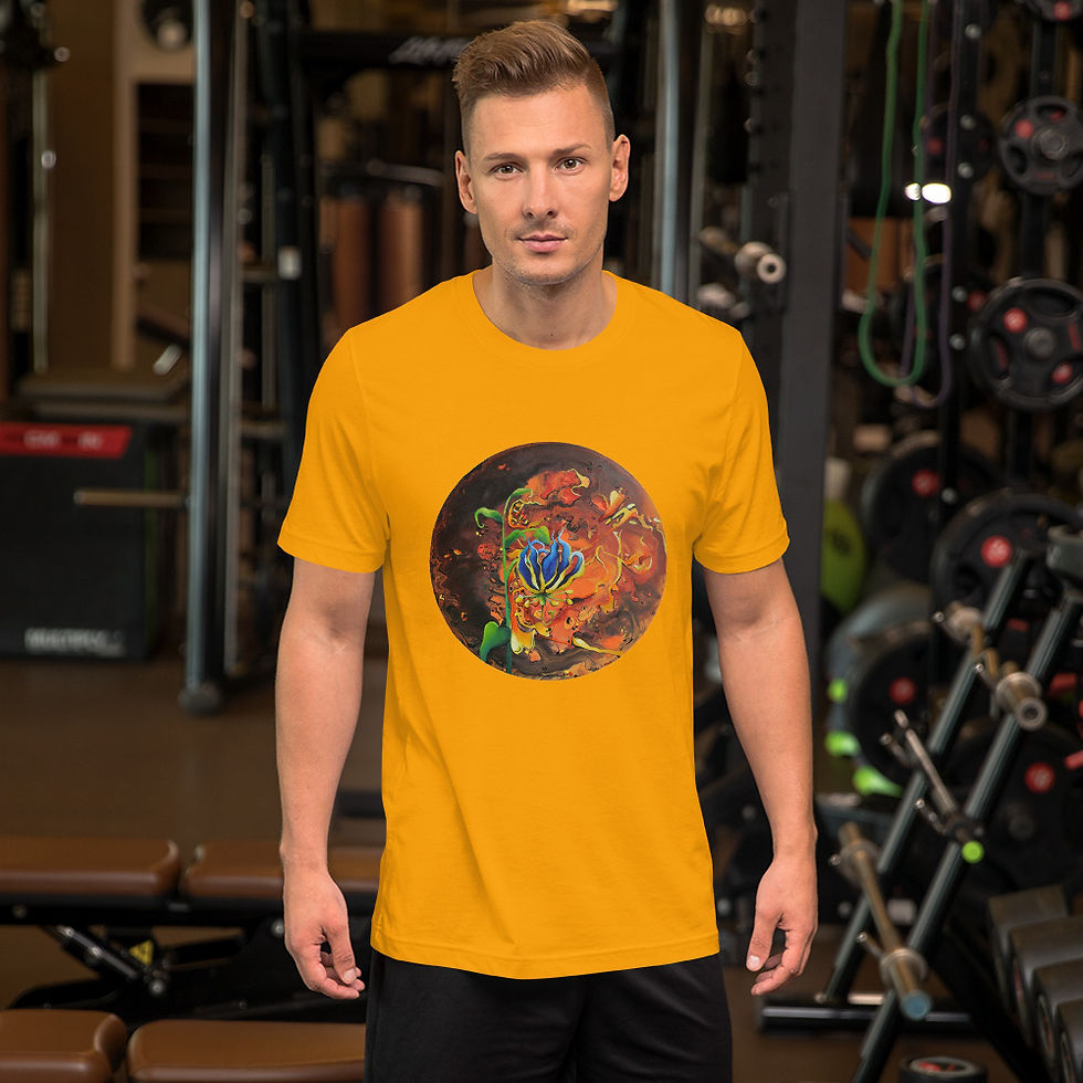 Thumbnail: Flame Lily Short-Sleeve Unisex T-Shirt