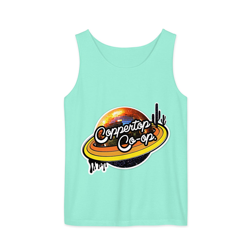 Thumbnail: Coppertop Co-op. - Unisex Comfort Colors tank top