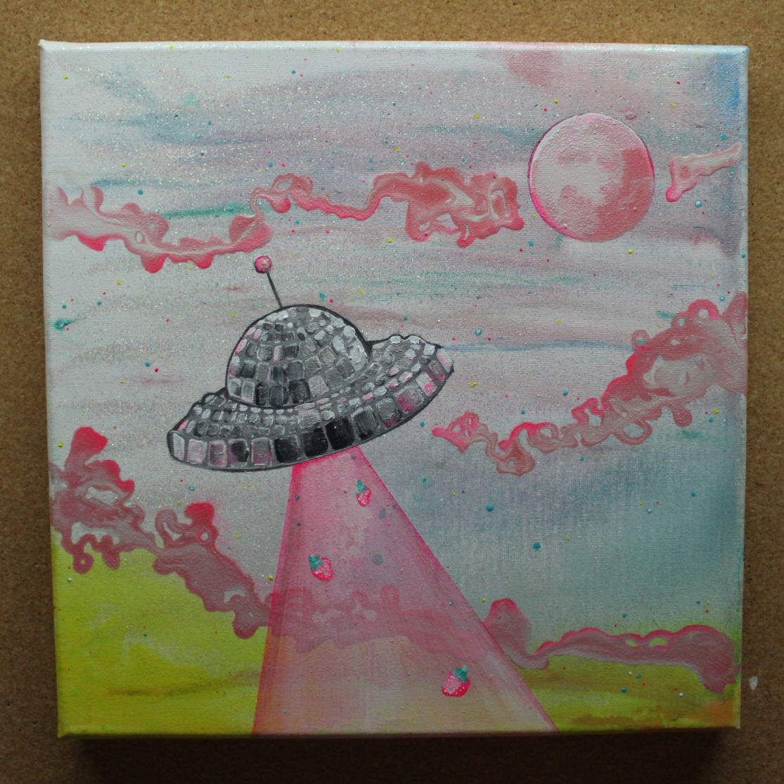 Disco UFO w/ Pink Moon