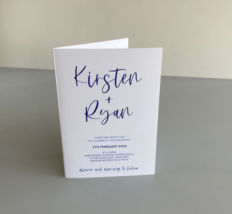 Folded Invitation | remoteleacreative