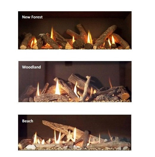 Thumbnail: Pinnacle HE 860 Frameless Gas Fire