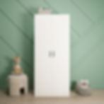 Dunbar 2 Door Wardrobe White