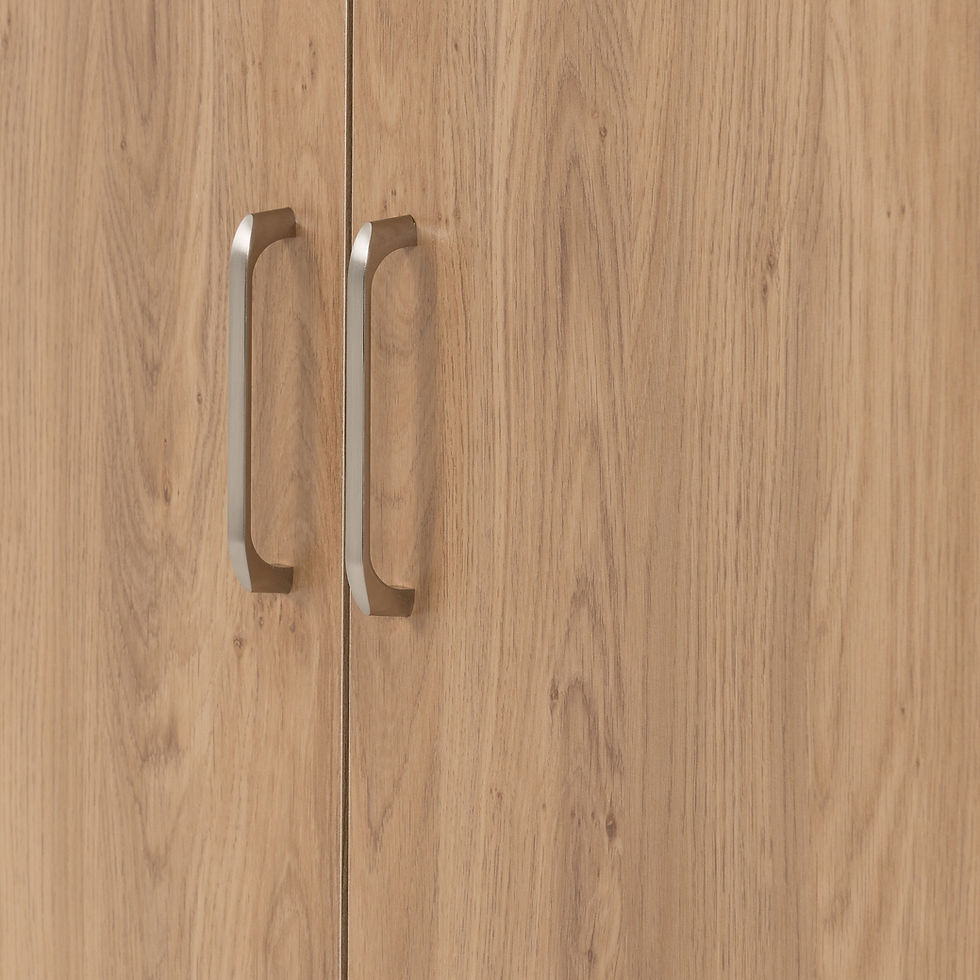 Thumbnail: Dunbar 2 Door Wardrobe Oak Effect