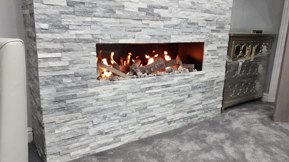 Deluxe 11 Frameless Open Fronted Gas Fire