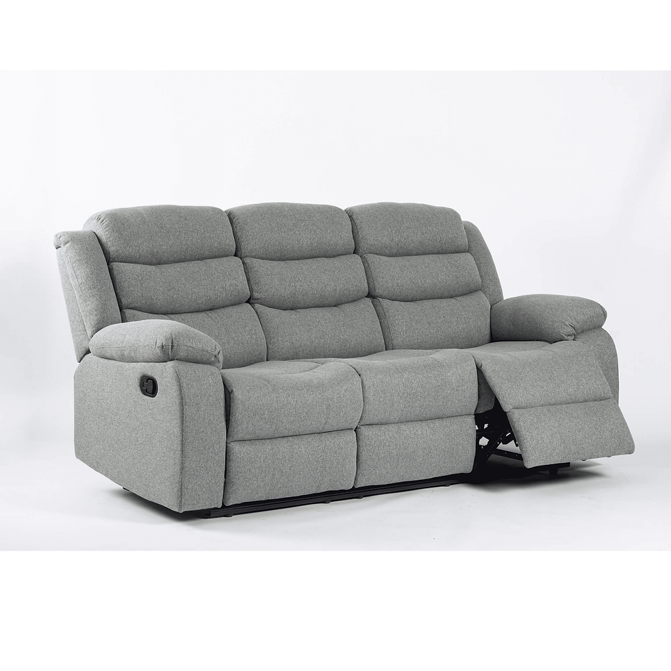 Thumbnail: Tuscany Recliner Sofa Suite – Light Grey