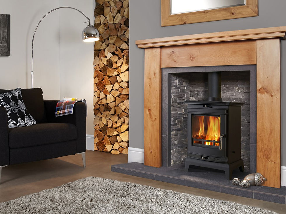 Flavel Rochester 5kw Multifuel Stove | Log Burners | Cast Iron Stoves