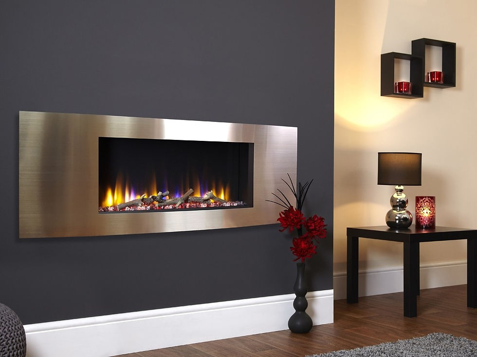 Celsi Ultiflame VR Vichy - Inset Electric Fire Champagne