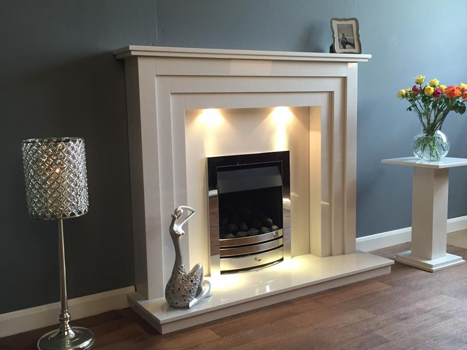 New York Marble Fireplace Surround