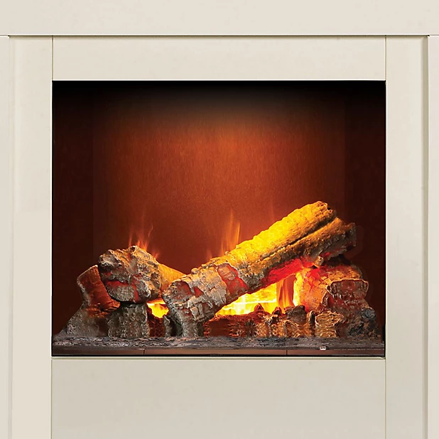 Dimplex Optimyst Warm white Electric Fire suite sensofireplaces