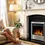 Thumbnail: Celsi Ultra FX Parrilla Satin Silver Electric Fire