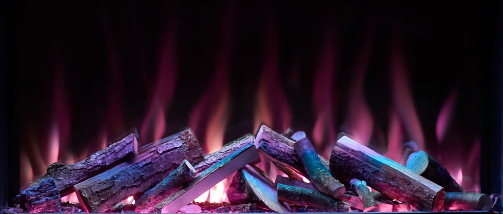 Thumbnail: Azar 1250-FD Electric Media Wall Fire