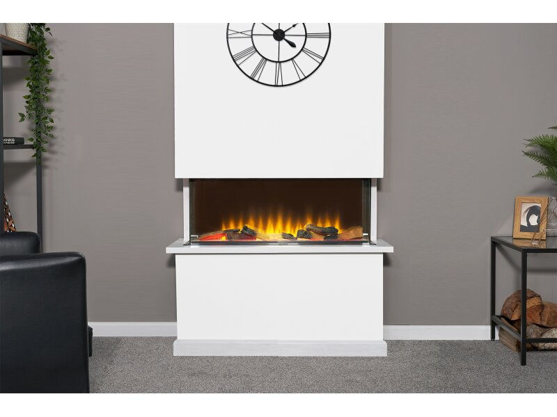 Sahara Electric Inset Wall Fire with Remote Control, 31 Inch