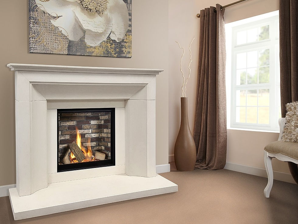 Thumbnail: Asencio Wall Mounted Gas Fire