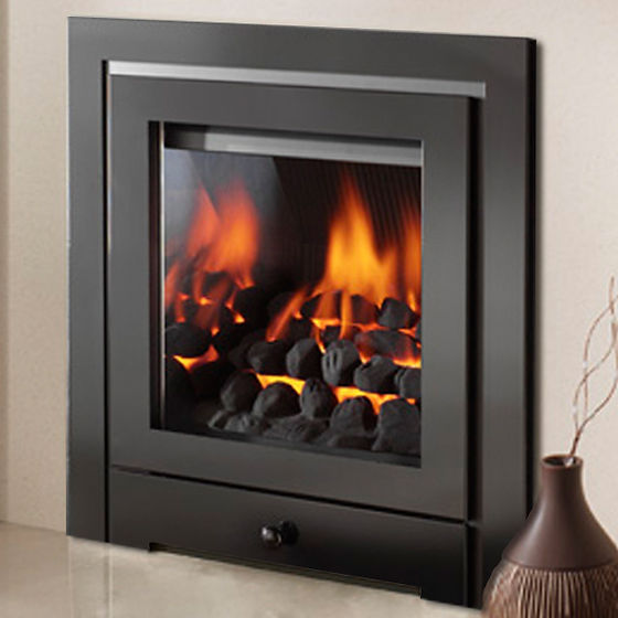 Crystal Fires Royale Montana 3 Sided Glass Fronted Gas Fire |  sensofireplaces