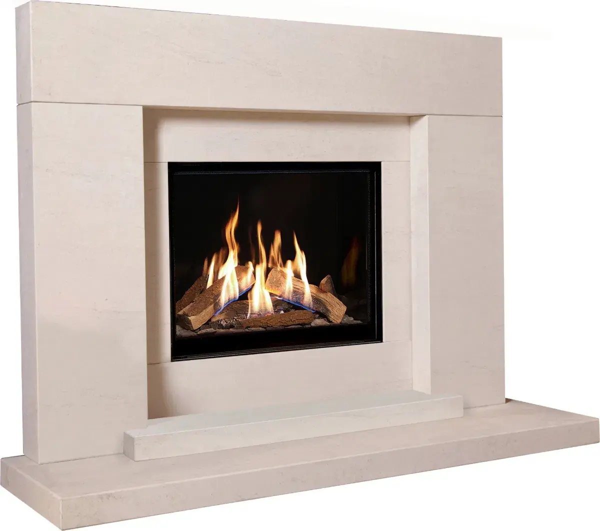 Pablo Celena Suite Limestone Fireplace Suite CF