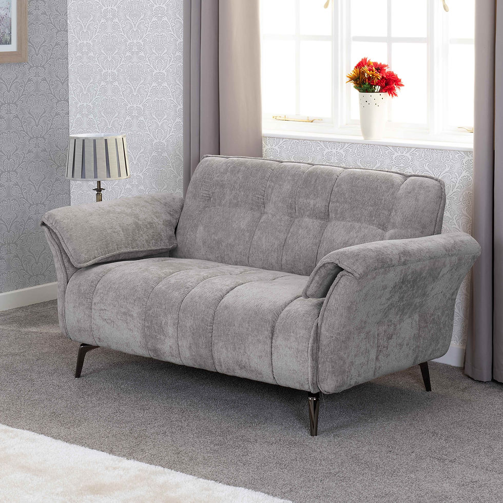 Astoria 2 Seater Sofa – Grey Fabric