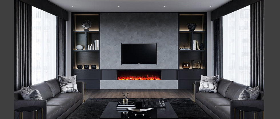 Thumbnail: AF Landscape HD Electric Fireplace